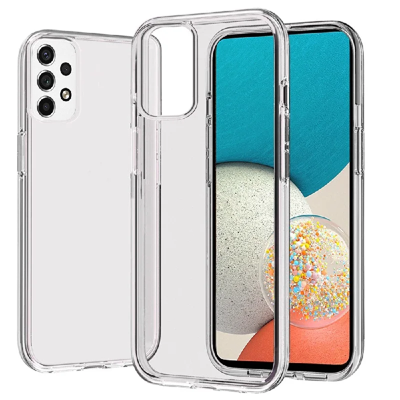 2mm Thick Clear Hard Shockproof Case Cover for Samsung A54 5G