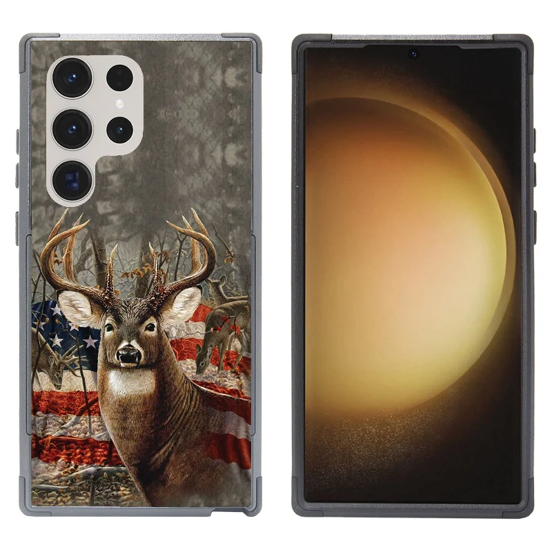 For Samsung S23 Ultra Tuff Anti-Slip Hybrid Case Cover