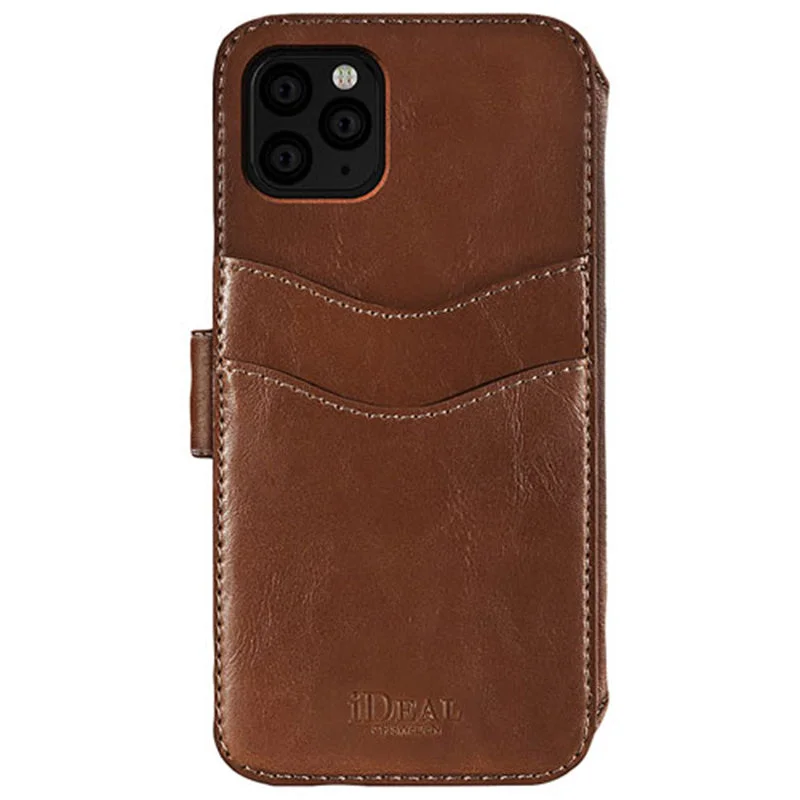 Ideal of Sweden - STHLM Wallet Case Brown for iPhone 12/12 Pro