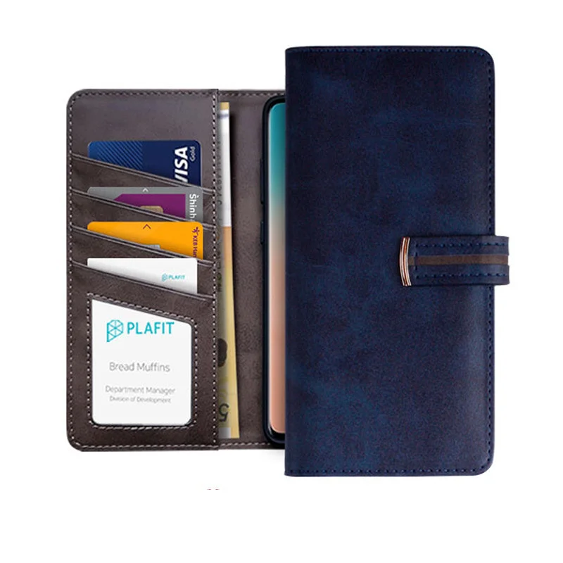 Point-L iPhone 11 Pro Max Navy Wallet Case