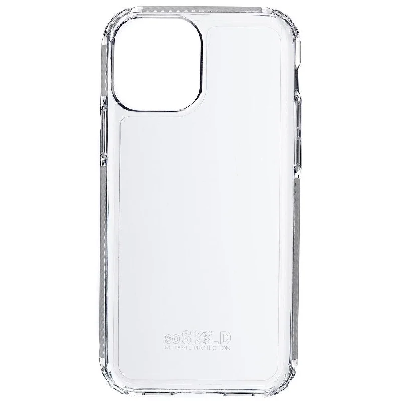 SoSkild 2.0 Defend Back Case for Apple iPhone 12 / 12 Pro - Transparent