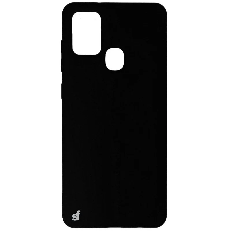 Superfly Silicone Thin Case for Samsung Galaxy A21S - Black