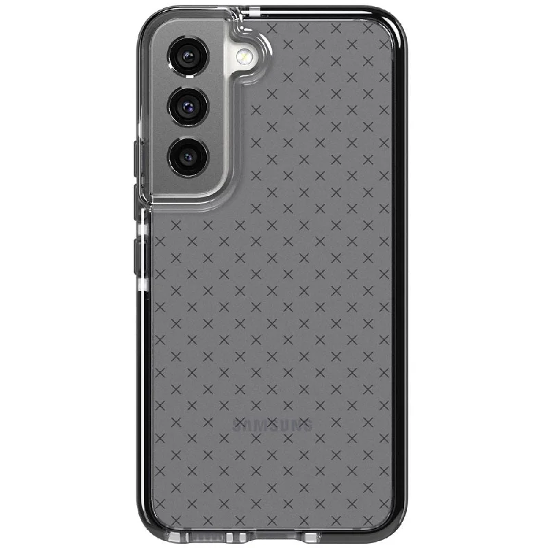 Tech21 EvoCheck Case for Samsung Galaxy S22 - Smokey Black